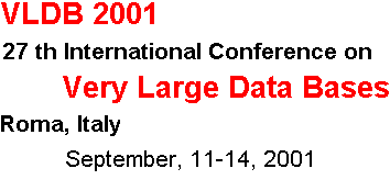 VLDB 2001 Logo